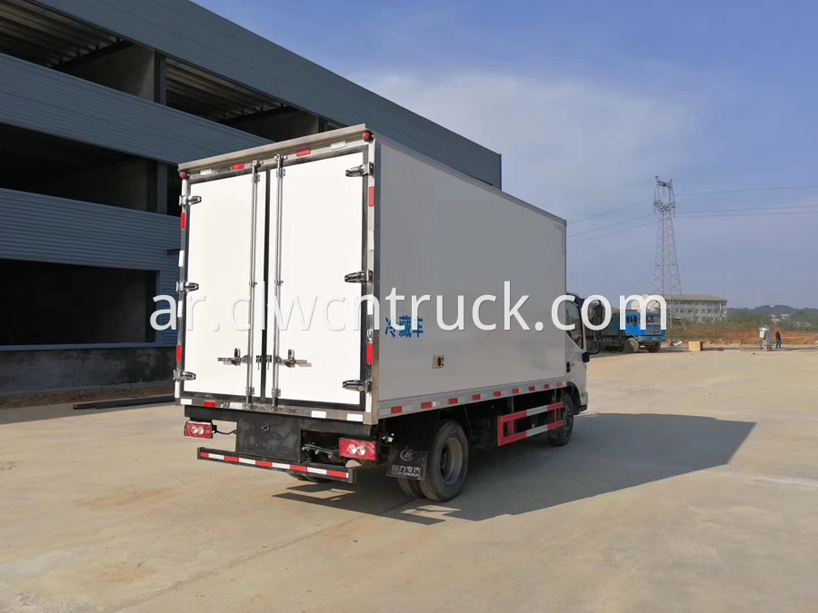 FOTON refrigerator van truck cost